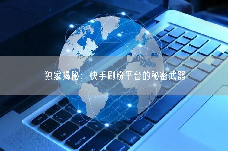 独家揭秘：快手刷粉平台的秘密武器