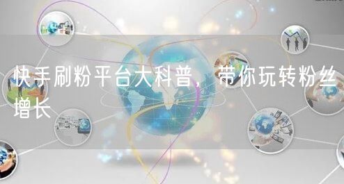 快手刷粉平台大科普，带你玩转粉丝增长