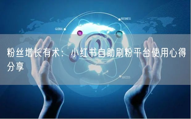 粉丝增长有术：小红书自助刷粉平台使用心得分享